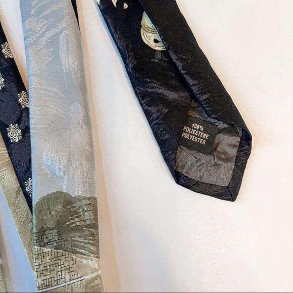 Vintage Mickey Unlimited Disney Mickey Mouse & Goofy Tennis Neck Tie - Picture 4 of 6